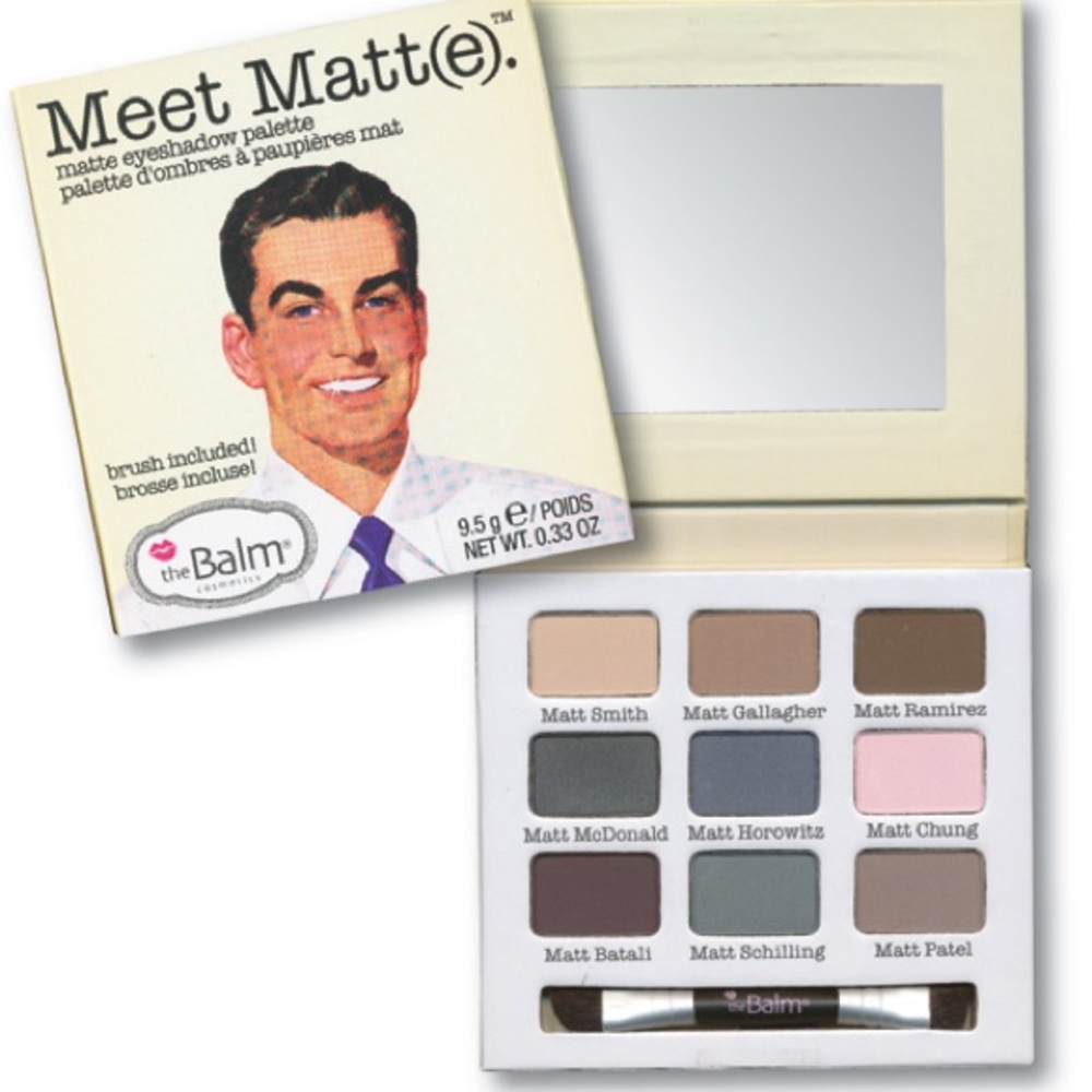 DISCONTINUED theBalm Meet Matt(e) Eyeshadow Palette